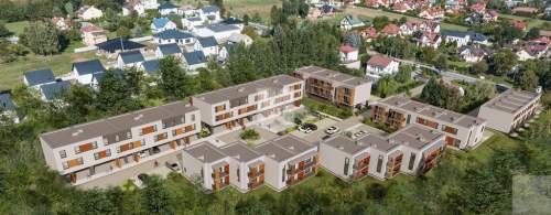 Dom szeregowy 89,95 m2 Taras z ogrodem