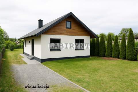 Kruszyna, 83m2, działka 1002m2, media w domu