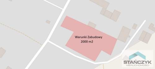 Działka Budowlana 2000 m2 Cisz i Spokój