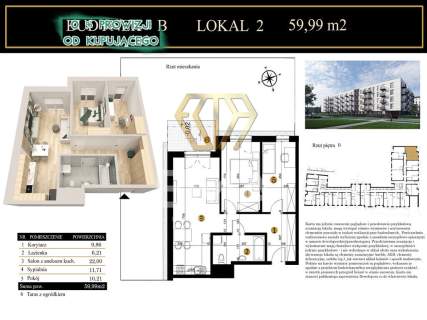 Luksusowe mieszkanie Podjasnogórska 59,99m2 ogród