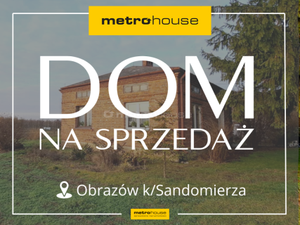 Dom parterowy na dużej działce w Obrazowie