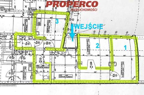 Lokal działalność medyczna usługi 74m2 centrum