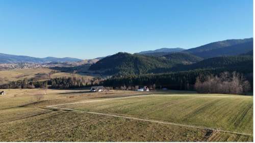 Działka widokowa Niedźwiedź 6000m2 blisko lasu