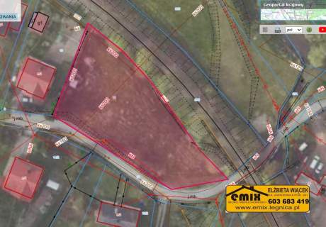 Działka budowlana 1500m2 k. Świerzawy, pow. złotoryjski