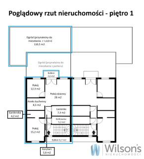 Sulejówek Miłosna, 3-pokojowe z ogródkiem
