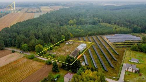 Działka z wydanymi WZ pod magazyny energii
