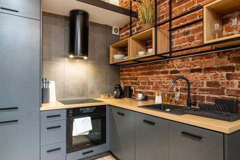 STYL LOFTOWY - DIETLA - STUDIO Z ANEKSEM - 22,5M2
