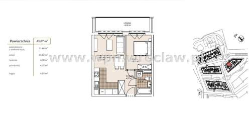 Rozkładowe 2 pokoje duży balkon Stare Miasto 0%
