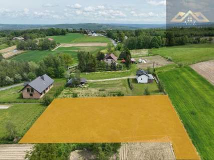 Widokowa działka Szczepanowice, gm. Pleśna