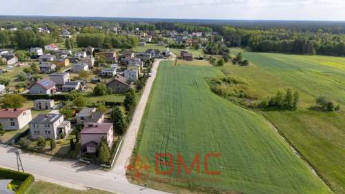 Działka budowlana Strzebiń 583m2 Woda kanalizacja