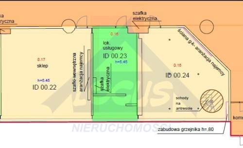 Śródmieście, do wynajęcia lokal handlowy 32,64m2