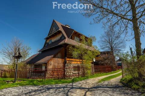 Dom z bali w Zakopanem ul. Hrube Wyżne