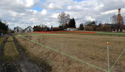 Działka 1249m2 34x37m ul.Majdan, Zamość - budowlana MNR