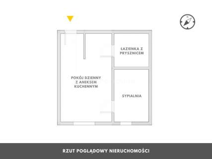 Dwupokojowe mieszkanie w pobliżu lasów i morza