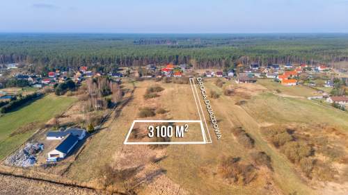 Działka z wydanymi warunkami pod Szczecinem od 61 złm2