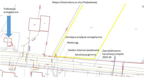 Działka budowlana 5386m2 z MPZP - podział na 5 działek