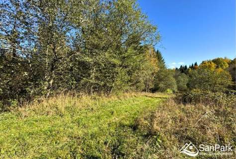 Działka Krzywe - przestrzeń i natura Bieszczad