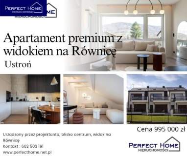 Wyjątkowy apartament w Ustroniu - 2 poziomy, taras, widok na...