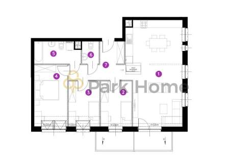 4 pokoje balkon dostępne od ręki