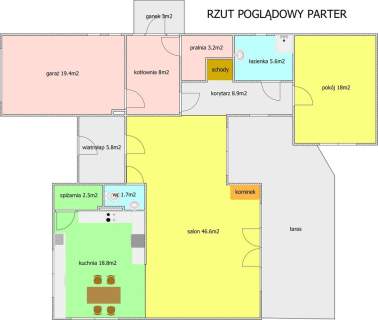 Borowa Raków dom wolnostojący działka 3230m2