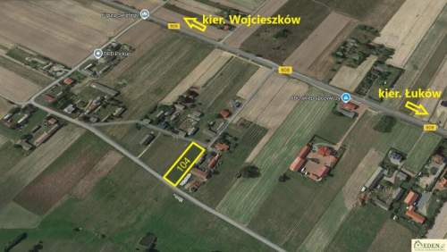 Działka budowlana na sprzedaż, 1656 m2, Helenów