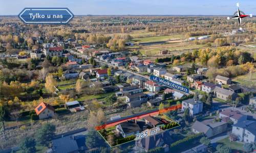 Dom w spokojnej okolicy w dzielnicy Lisiniec
