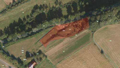 Działka budowlana 30 arów Sędziszowa, widok, cisza, dojazd a