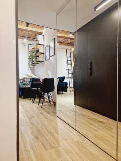 STYL LOFTOWY - DIETLA - STUDIO Z ANEKSEM - 22,5M2