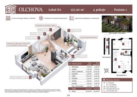 Mieszkanie premium 158m , 2x garaż