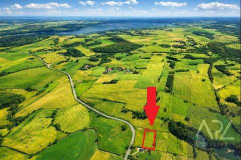 DZIAŁKA BUDOWLANA 4 KM OD JEZIORA SIECINO 