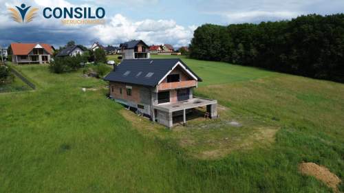 Nowoczesny dom 260 m Widokowa działka 13,62 ar