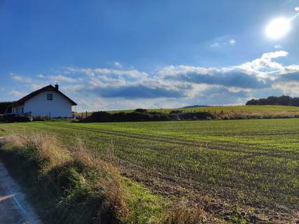 Piękna działka budowlana Myślinów 10 ar blisko Jawora