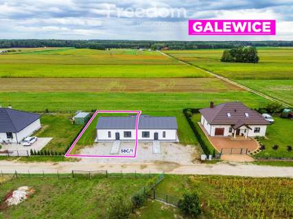 Nowy dom parterowy, bliżniak w cenie mieszkania