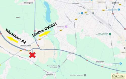Działka budowlana w m.Zelków-Kolonia na sprzedaż