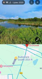 Włodawa, Orchówek, Okuninka, jezioro Białe