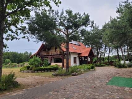 Gotowy biznes 1,5ha staw 2 domki 35m2 dom