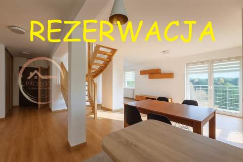 REZERWACJA, MIESZKANIE Z GARAŻEM I OGRÓDKIEM