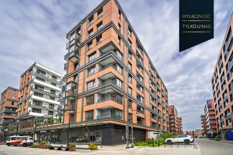 3 pokoje loggia DOKI Living Centrum Gdańska