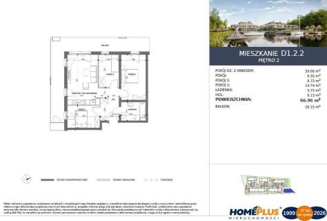 0%, Apartament nad J.Dąbie, osiedle z mariną