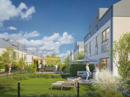 Dom w zabudowie bliźniaczej o pow. 72m2 na działce 198m2.