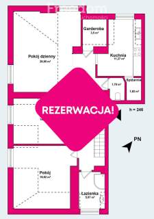 Dwupoziomowe 4 pokoje Sadyba 104,4 m2