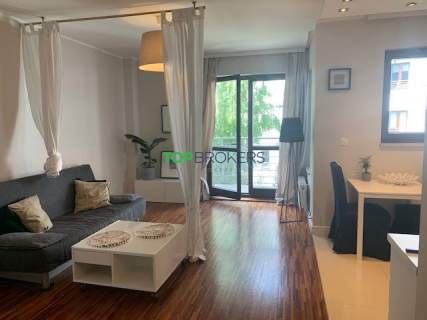 Wygodne studio po remoncie, balkon