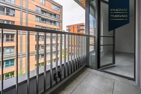 3 pokoje loggia DOKI Living Centrum Gdańska