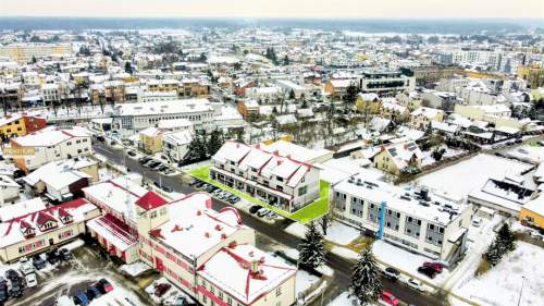 Budynek usługowo-handlowy w centrum Biłoraja