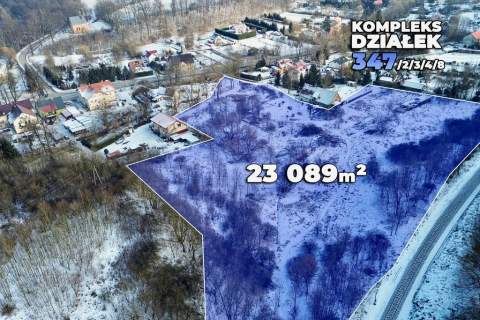 Na sprzedaż działka budowlana -23.089 m