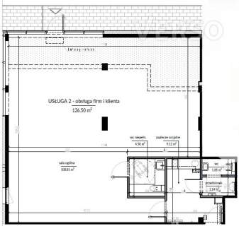 Narożny lokal z witrynami 126,5m2