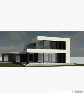 Nowoczesny dom w budowie, Straszęcin, Dębica
