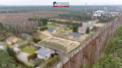 Działka 1151m, zab. jednorodzinna- przy lesie
