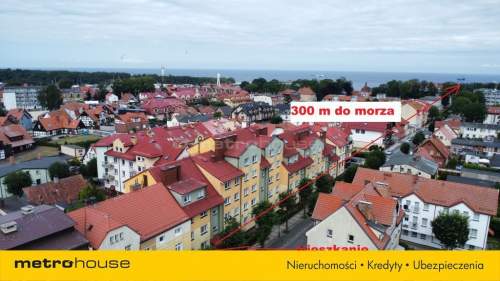 REZERWACJA 3 pokoje, balkon, 300 m od morza