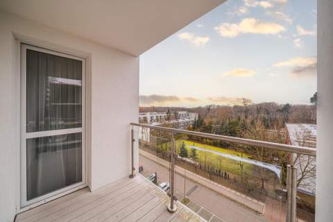 Apartament z pięknym widokiem na park nadmorski